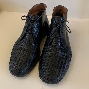 Men’s Handmade Italian Plait Weave Chukka Boots